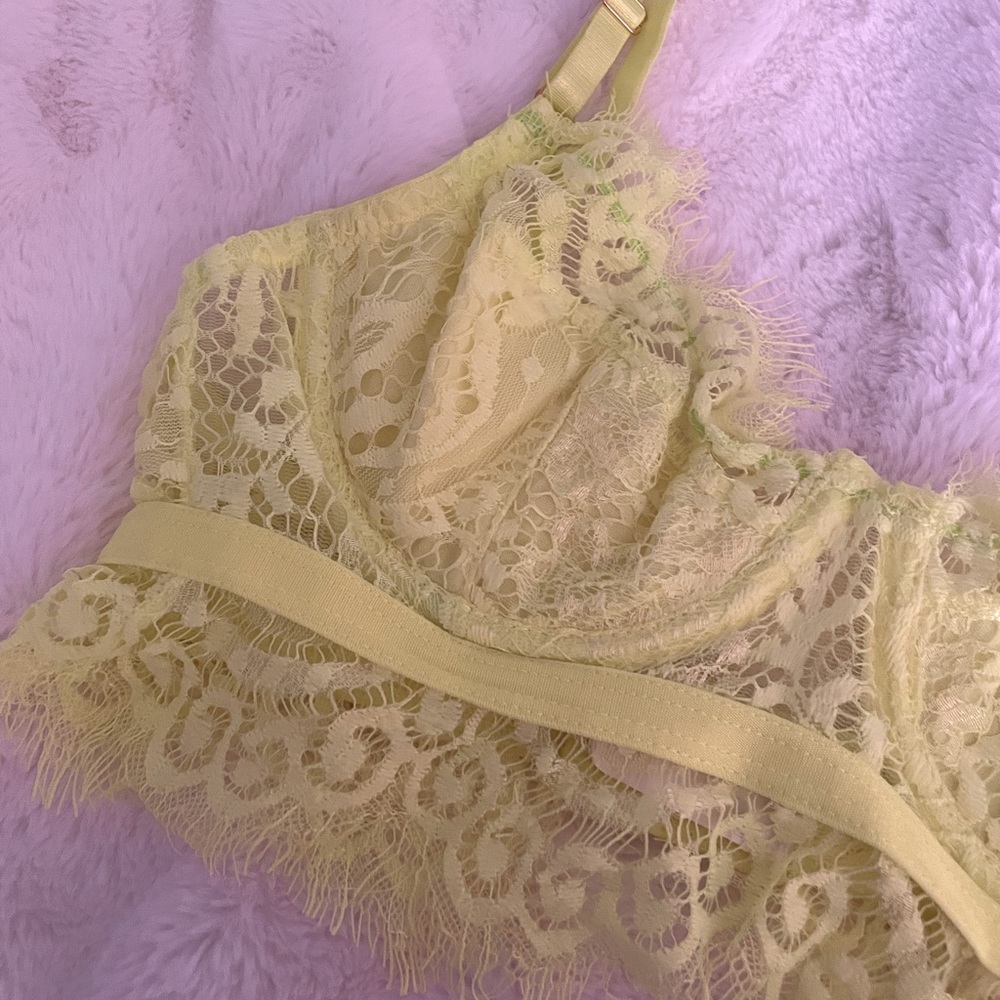 NEON YELLOW BRALETTE